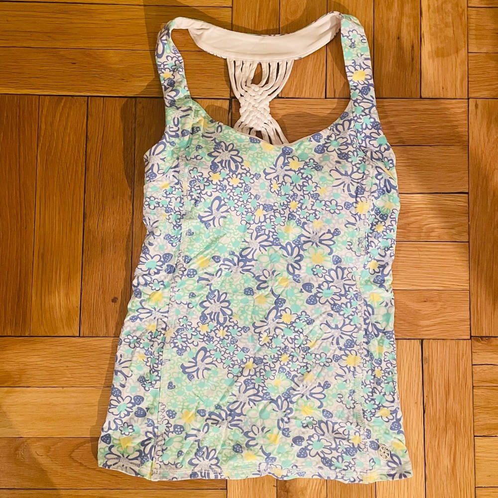 Lilly Pulitzer Meryl Nylon Top- Size XXS- NWT